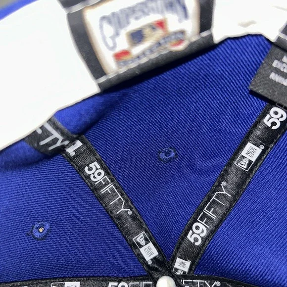 Kansas City Royals 2012 All Star Game New Era 59FIFTY Fitted Blue Hat Size 7 1/8 - Picture 6 of 7